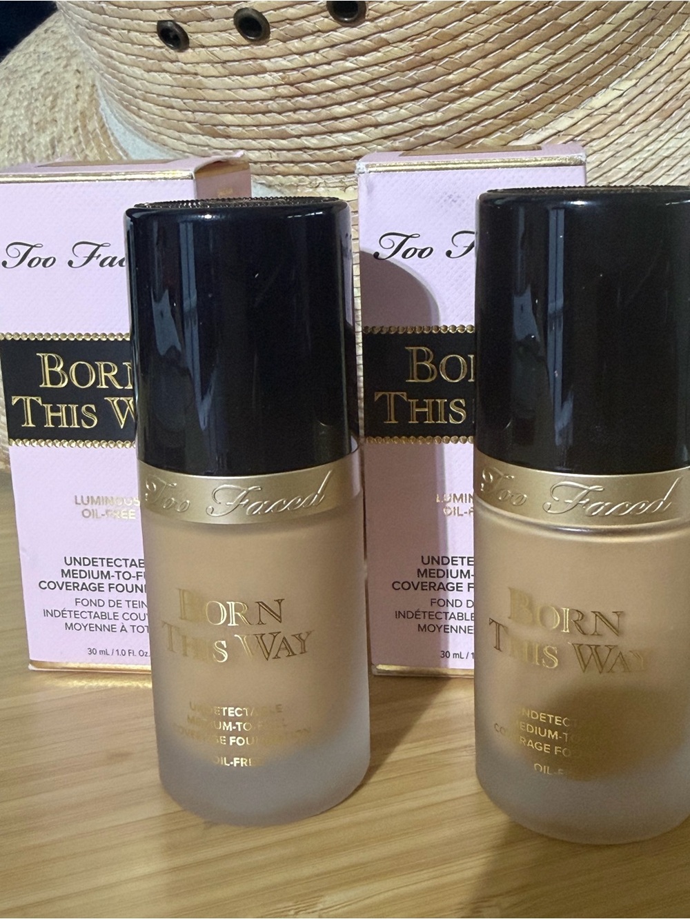 Too Faced Born This Way Foundation - Golden Beige - 2 Bottles